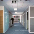 Room Divider Barrier Half Glass Wall Partition for Conference Center